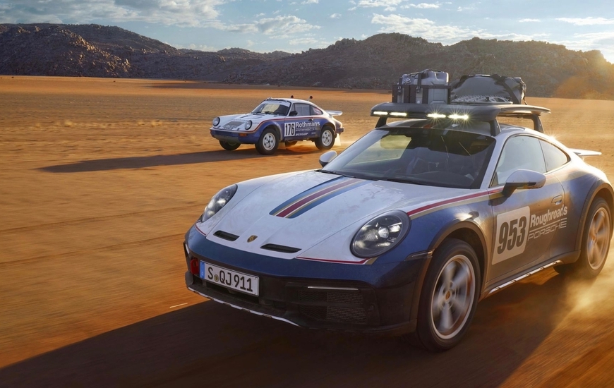 La nuova Porsche 911 Dakar (Ph. Porsche AG)