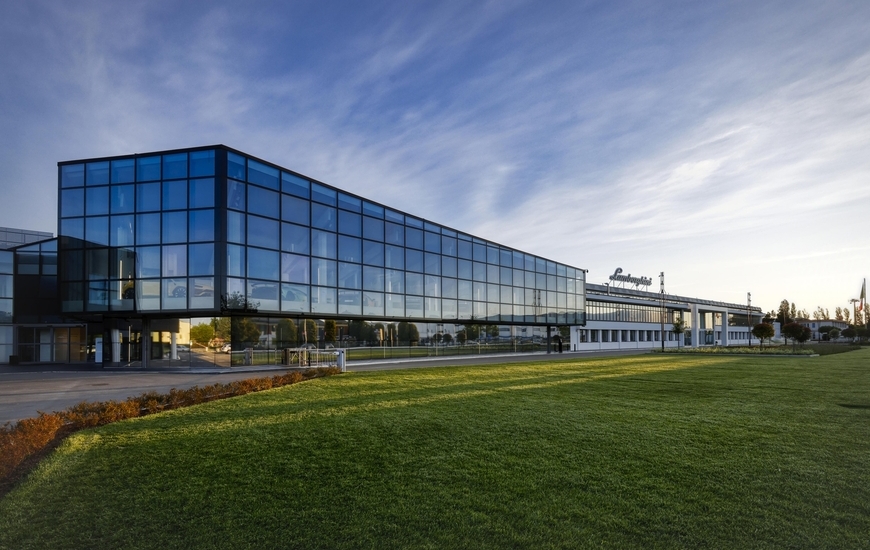 The headquarters (ph. Automobili Lamborghini)