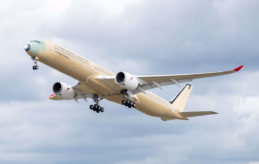 Il primo volo dell'A350-1000ULR (Ph. Airbus)