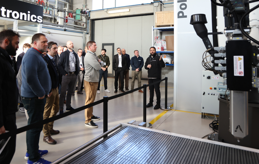 L'inaugurazione dell'Innovation hub (ph. Caracol)