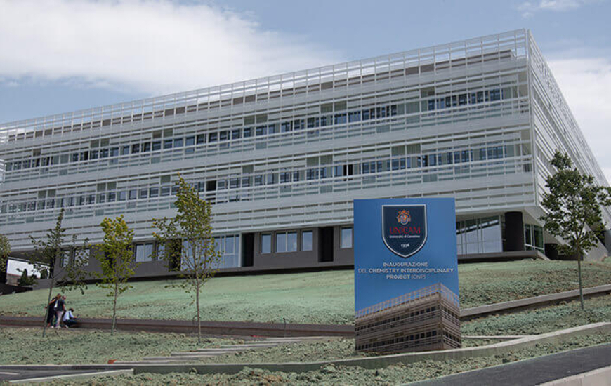 La sede dell'università di Camerino