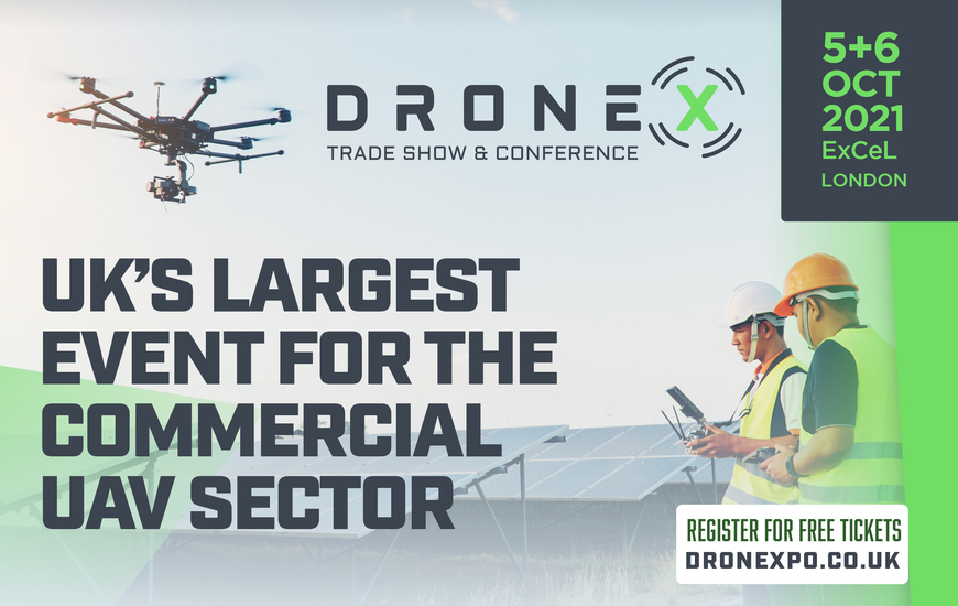 Il logo di Dronex 2021 