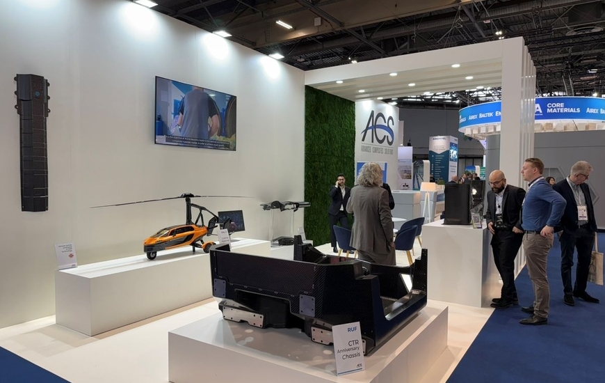 Lo stand di ACS 