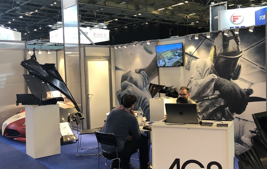 Lo stand di ACS al Jec World 2019 di Parigi