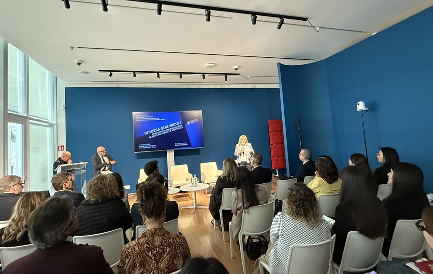 La platea presente alla convention