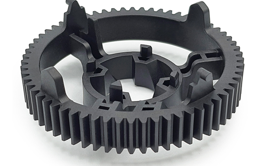 Ingranaggio stampato nel materiale Windform