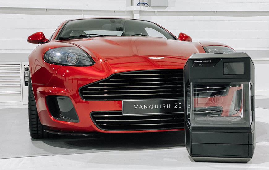 L'Aston Martin Callum e la stampante 3D Method