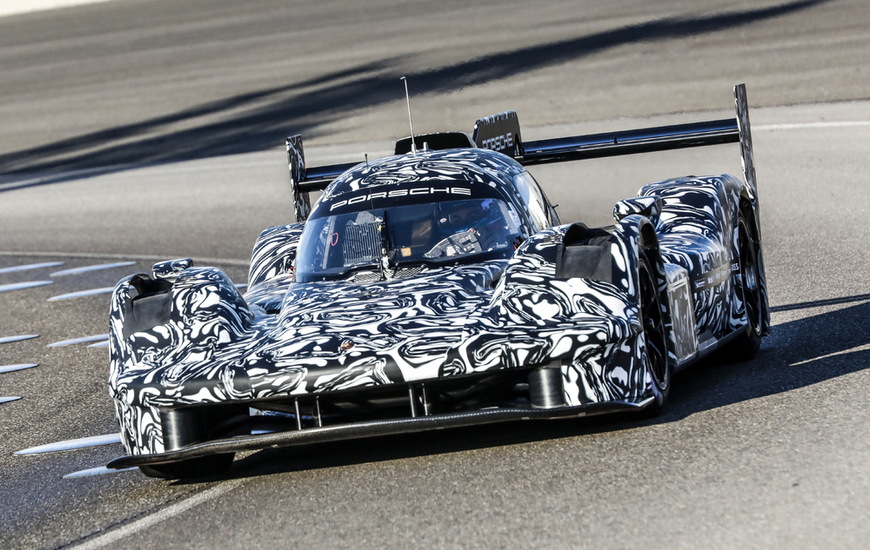 Porsche LMDh, circuito di Weissach (Porsche AG)