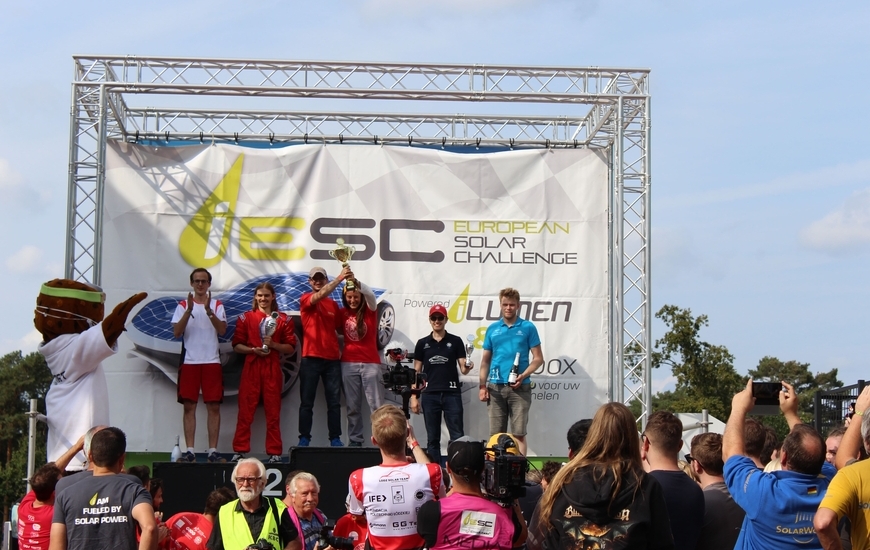 La premiazione a Zolder (foto Nicole Ticchi)