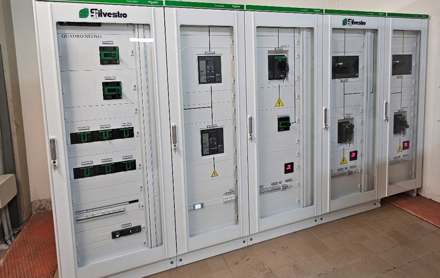 Quadro elettrico industriale per impianti 