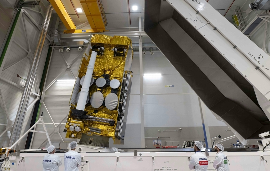 Il SpainSat NG-II di Airbus (foto: Airbus)