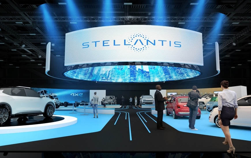 Stellantis al CES (Foto: Stellantis)